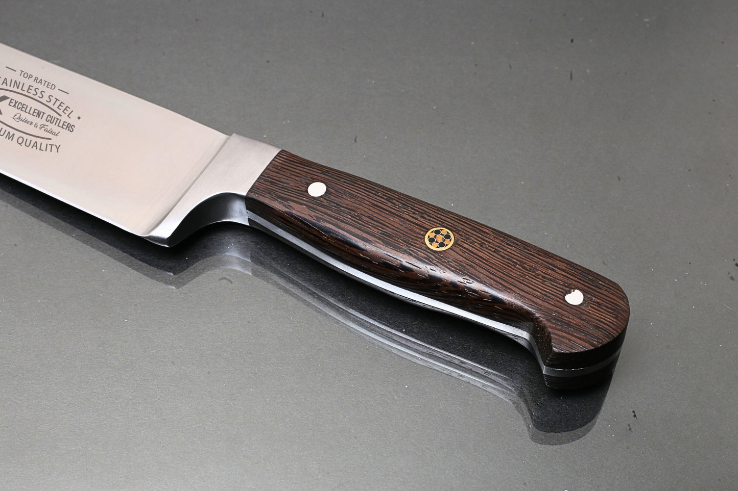 Excellent Hankles 10" Professional Butcher & Chef Knife – Razor Sharp 13Cr13 Stainless Steel