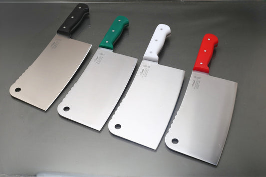 Seagull 1Pc Cleaver X40Cr14 Satinless Steel With Acrylic Handle (Total length 12.5 inches )