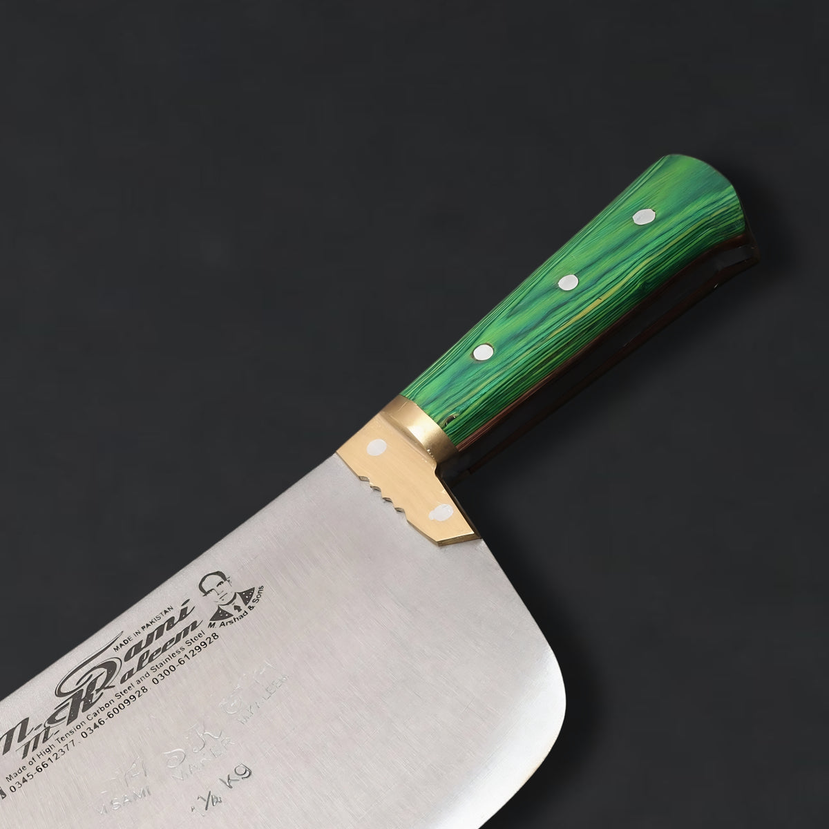 M. Sami & Kaleem Cleaver – 1.25 kg High Carbon Steel ( Kamani ) | Total Length 14.1 Inches |