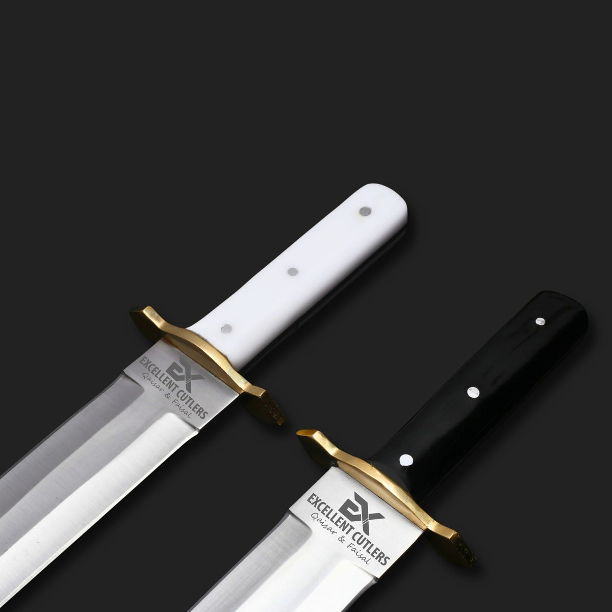 Premium Naizah In Full Length Of 14.5 Inches & Black Acrlic Handle – 12C27 Stainless Steelh