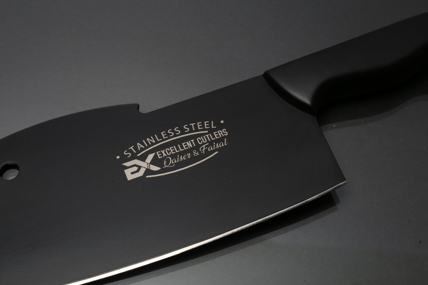 Excellent Double Side Stainless Steel Kitchen Copper Cleaver