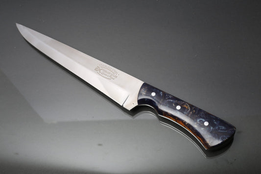 1pc Excellent New Premium Fillet Knife With Resin Handle / Blade 9 Inches