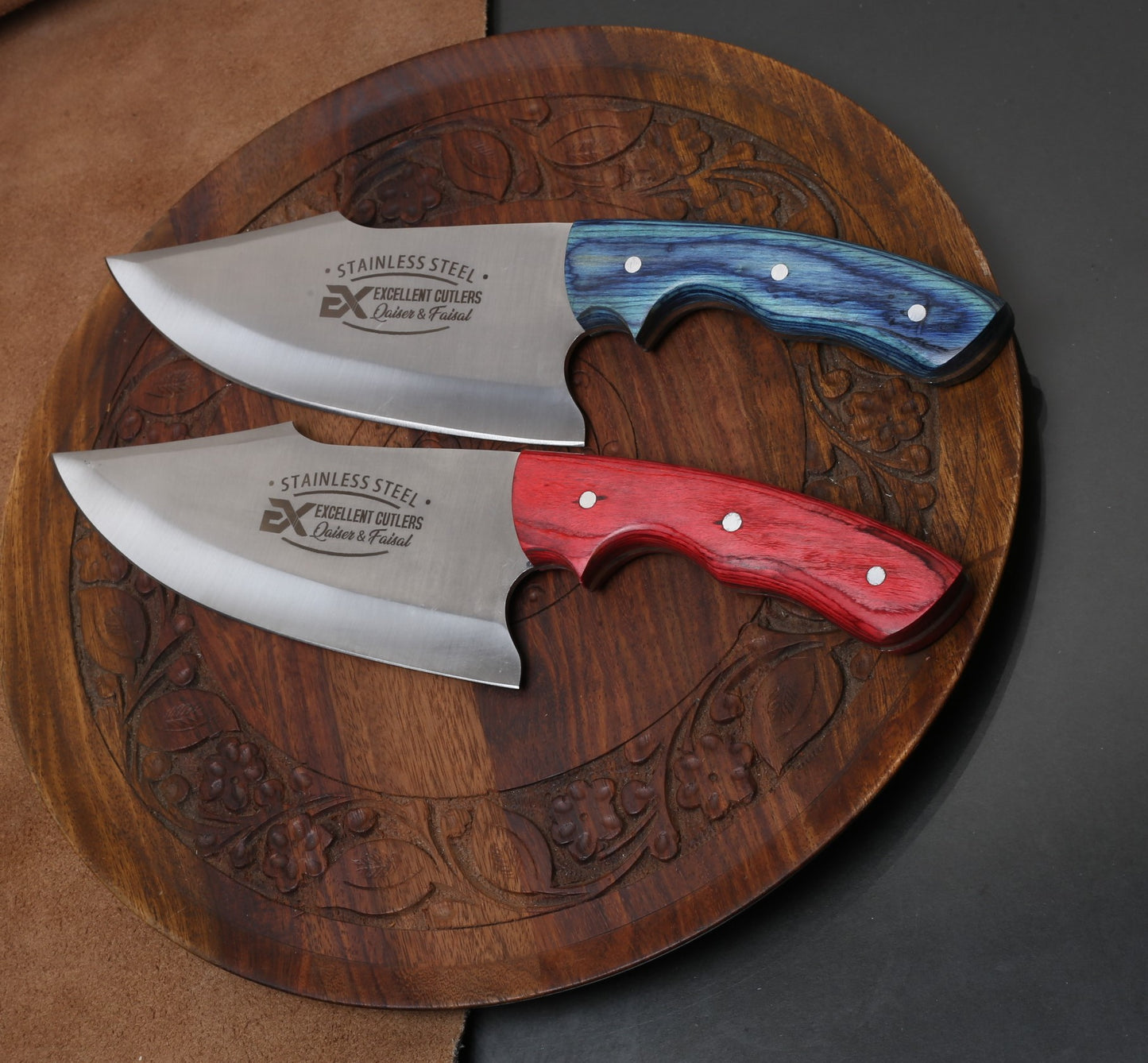 1Pc Excellent Skinner- Blade 12c27 Stainless Steel , Handle Color wood | Total Length 12 inches |