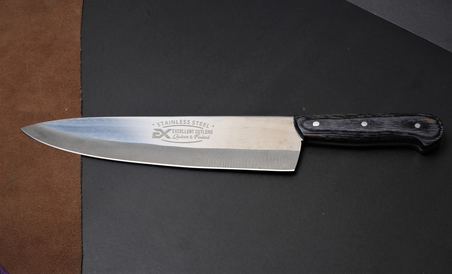 Excellent Premium Quality Slaughter Knife ( Classic Edition ) -12c27 Stainless |Total Length 15.6 Inches |