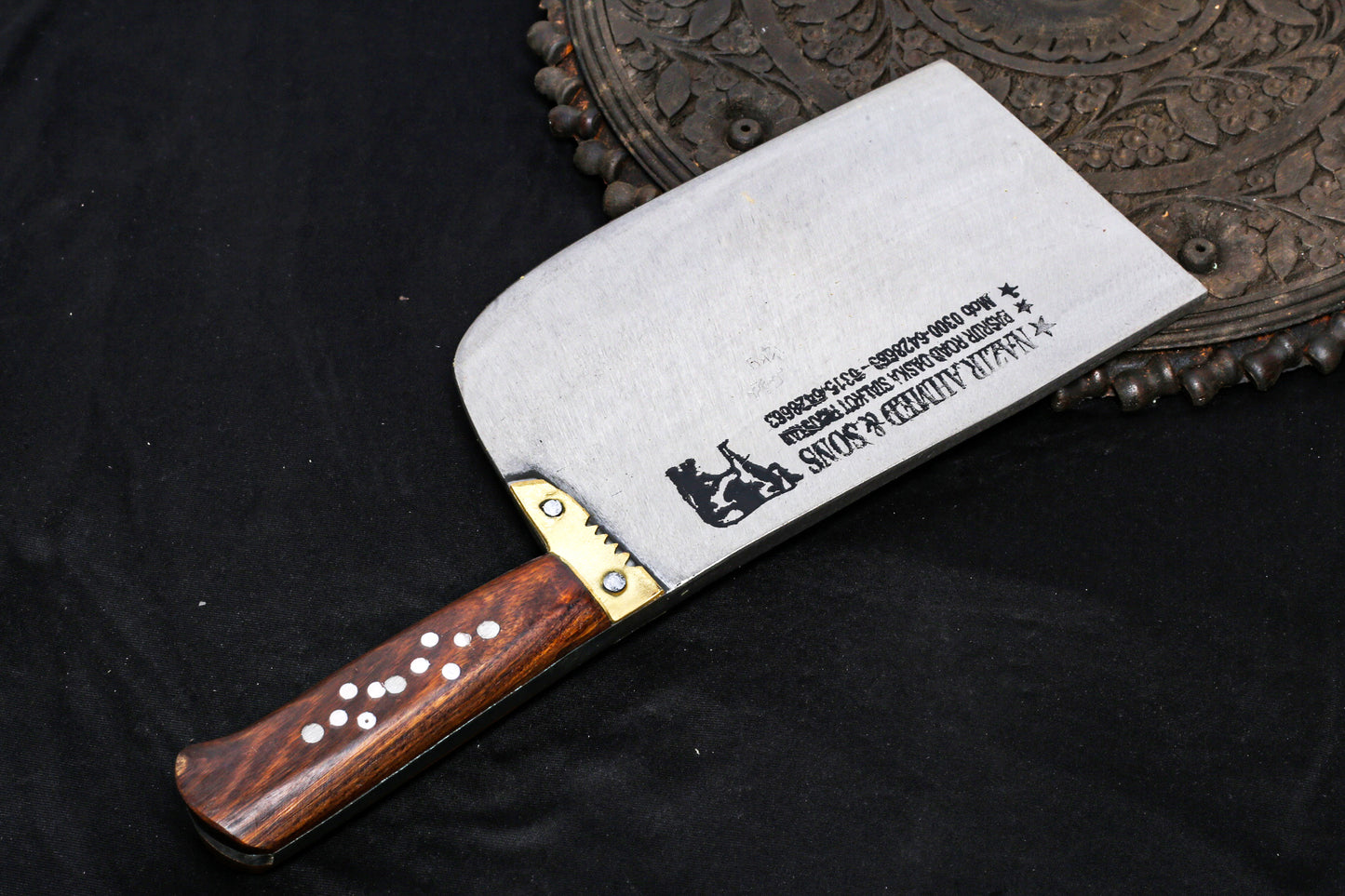 Nazir 1.5KG High-Carbon Meat Chopper & Bone Cutter – Best Professional Cleaver