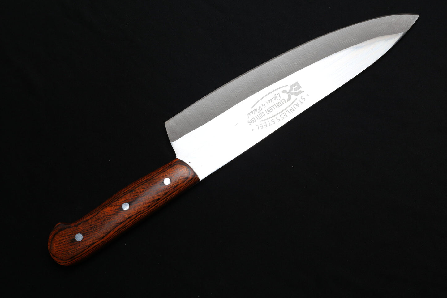 Classic 9.5" Professional Slaughter Knife – Color Wood Handle and 12c27 Stainless steel Blade