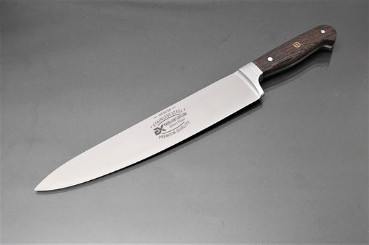 Excellent Hankles 10" Blade. Professional Butcher & Chef Knife – Razor Sharp 13Cr13 Stainless Steel