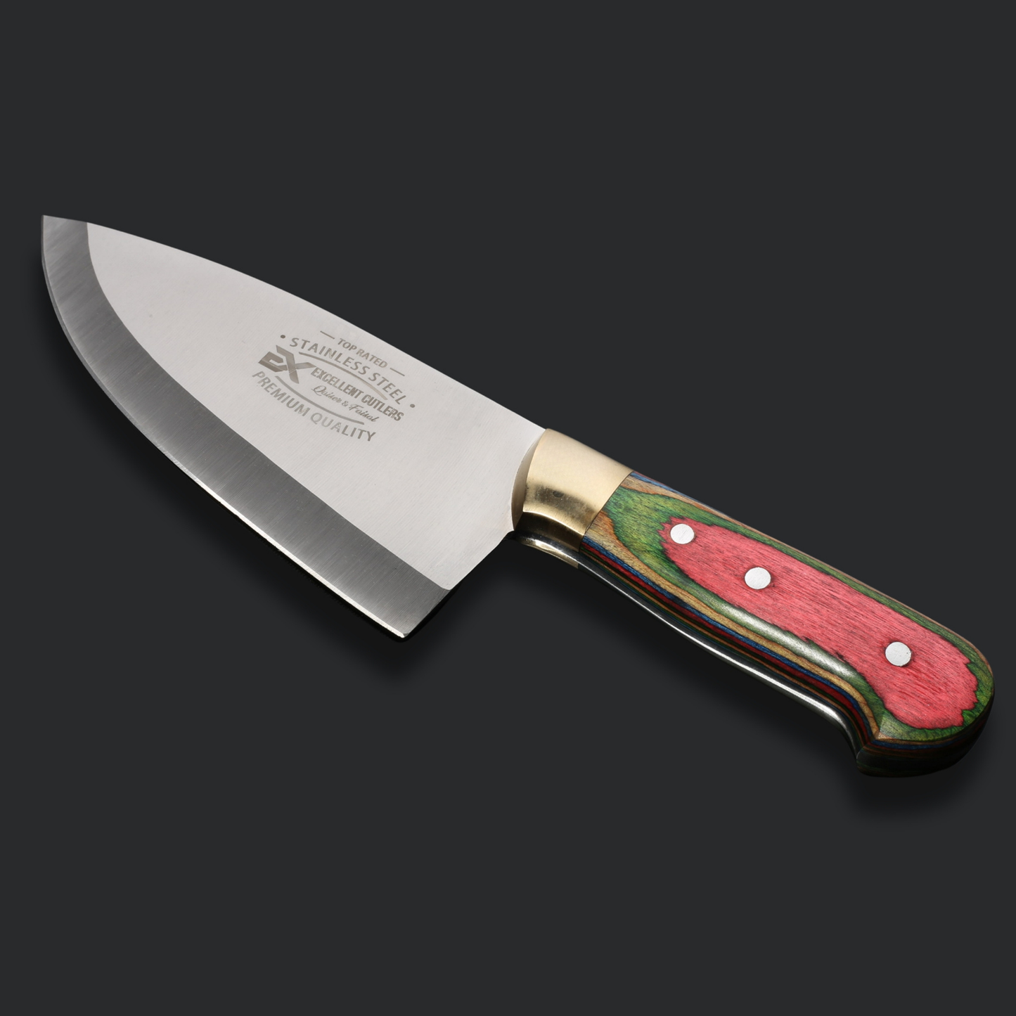 Handmade 3-Piece Luxury Chef & Butchering Knife Set | Japanese Stainless Steel Blades | Professional Kitchen & Slaughter Set by Excellent Cutlers