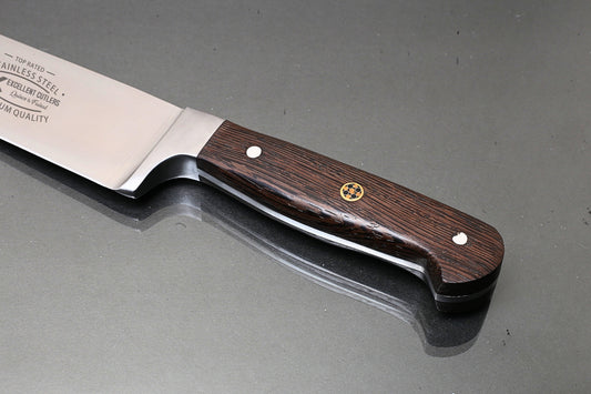 Excellent Hankles 10" Professional Butcher & Chef Knife – Razor Sharp 13Cr13 Stainless Steel