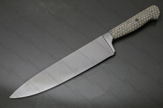 1Pc Excellent Premium Quality Chef/ Kitchen Knife With Honey Comb Handle