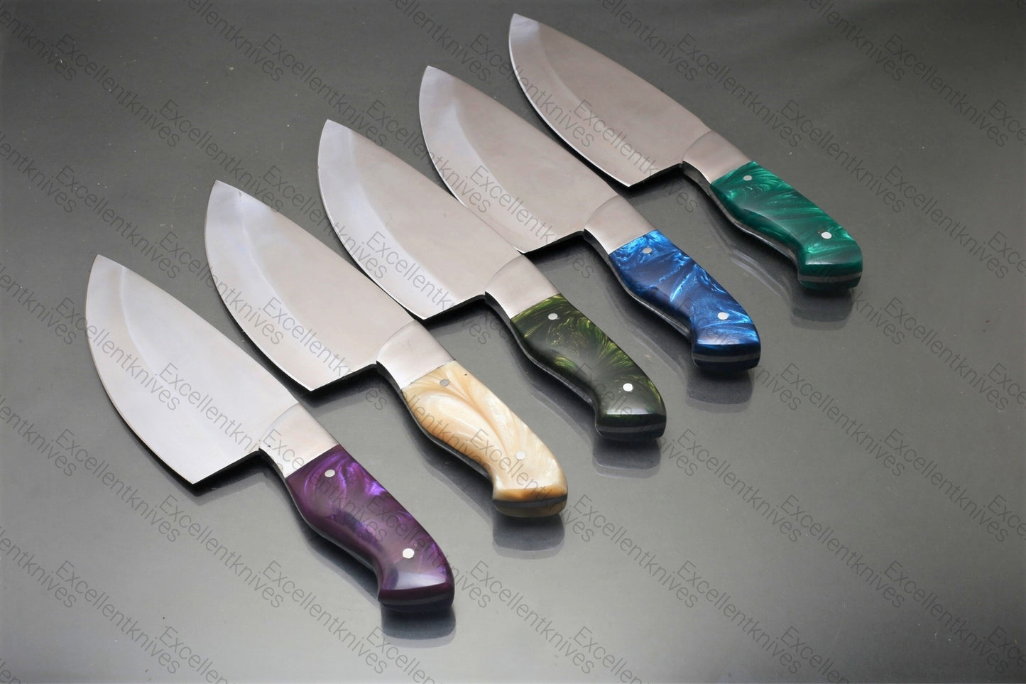 1Pc Excellent Skinner In J2 Stainless Steel , Resin Handle With Sliver Finishing