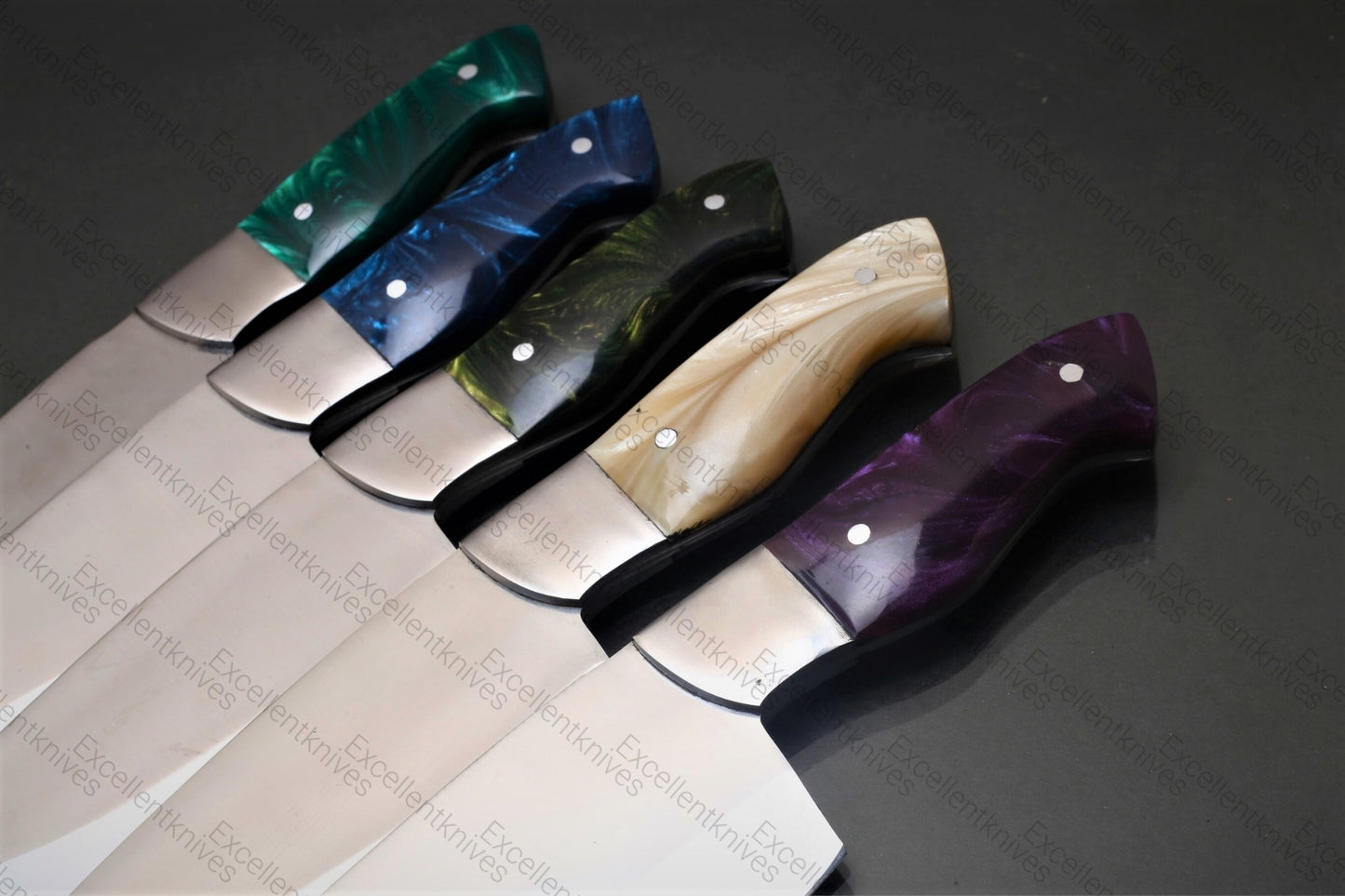 1Pc Excellent Skinner In J2 Stainless Steel , Resin Handle With Sliver Finishing