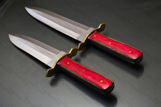 Pair of Excellent Premium Quality Naiza For Camel Sacrifice In 12c27 Stainless Steel With Brass Finishing-2pc