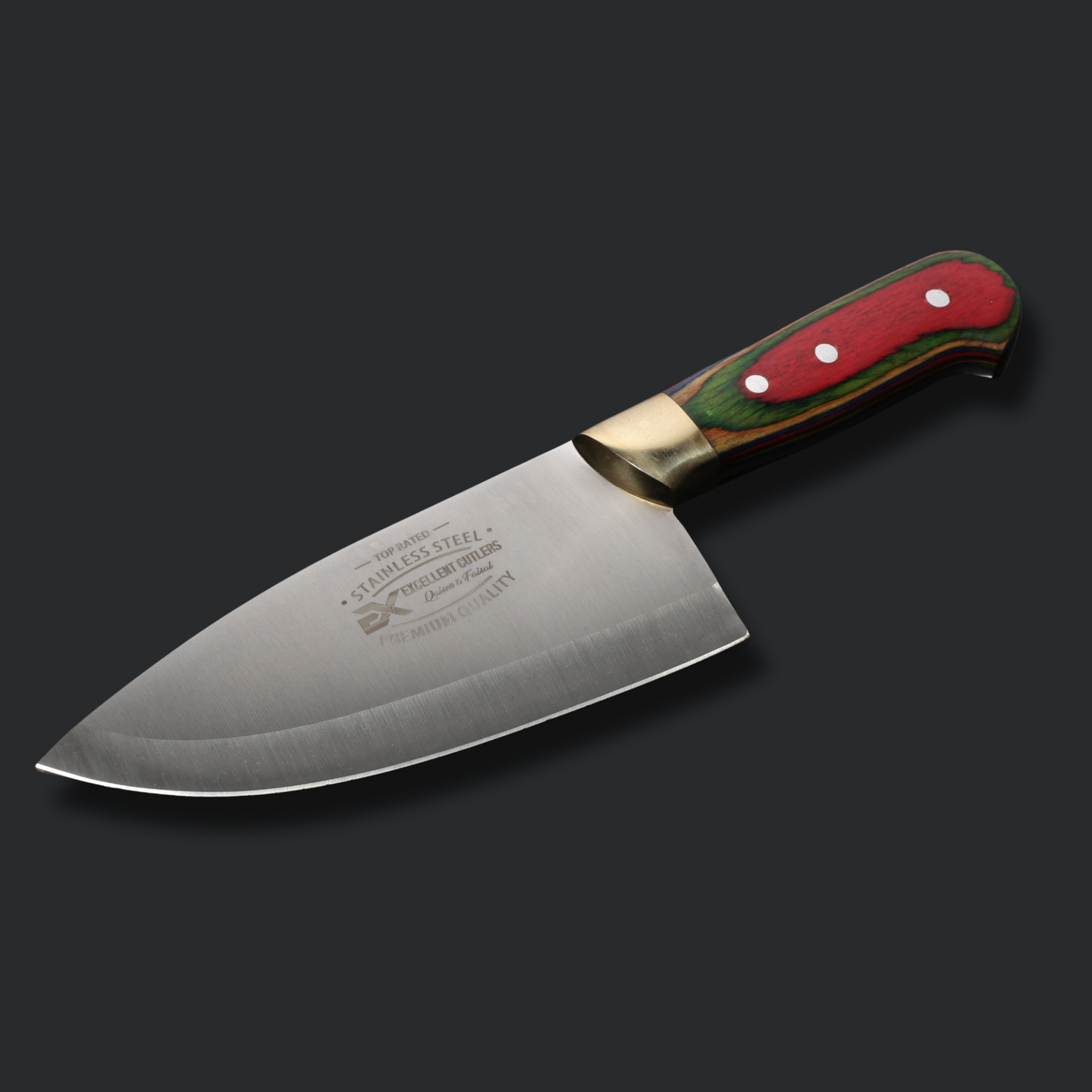 Handmade 3-Piece Luxury Chef & Butchering Knife Set | Japanese Stainless Steel Blades | Professional Kitchen & Slaughter Set by Excellent Cutlers