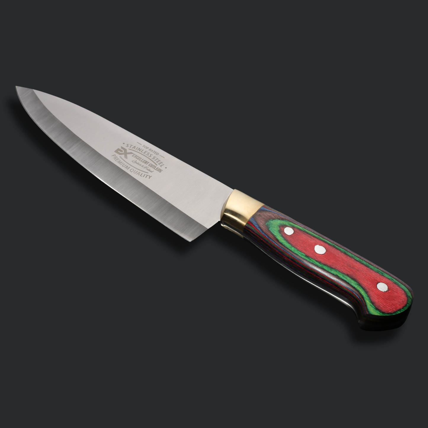 Handmade 3-Piece Luxury Chef & Butchering Knife Set | Japanese Stainless Steel Blades | Professional Kitchen & Slaughter Set by Excellent Cutlers