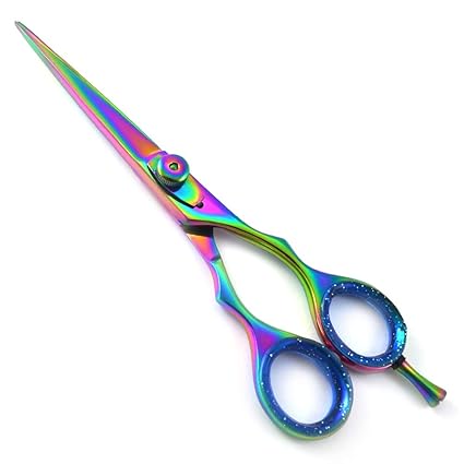 Professional Barber Salon Scissor 7” – Plasma Multi-Color