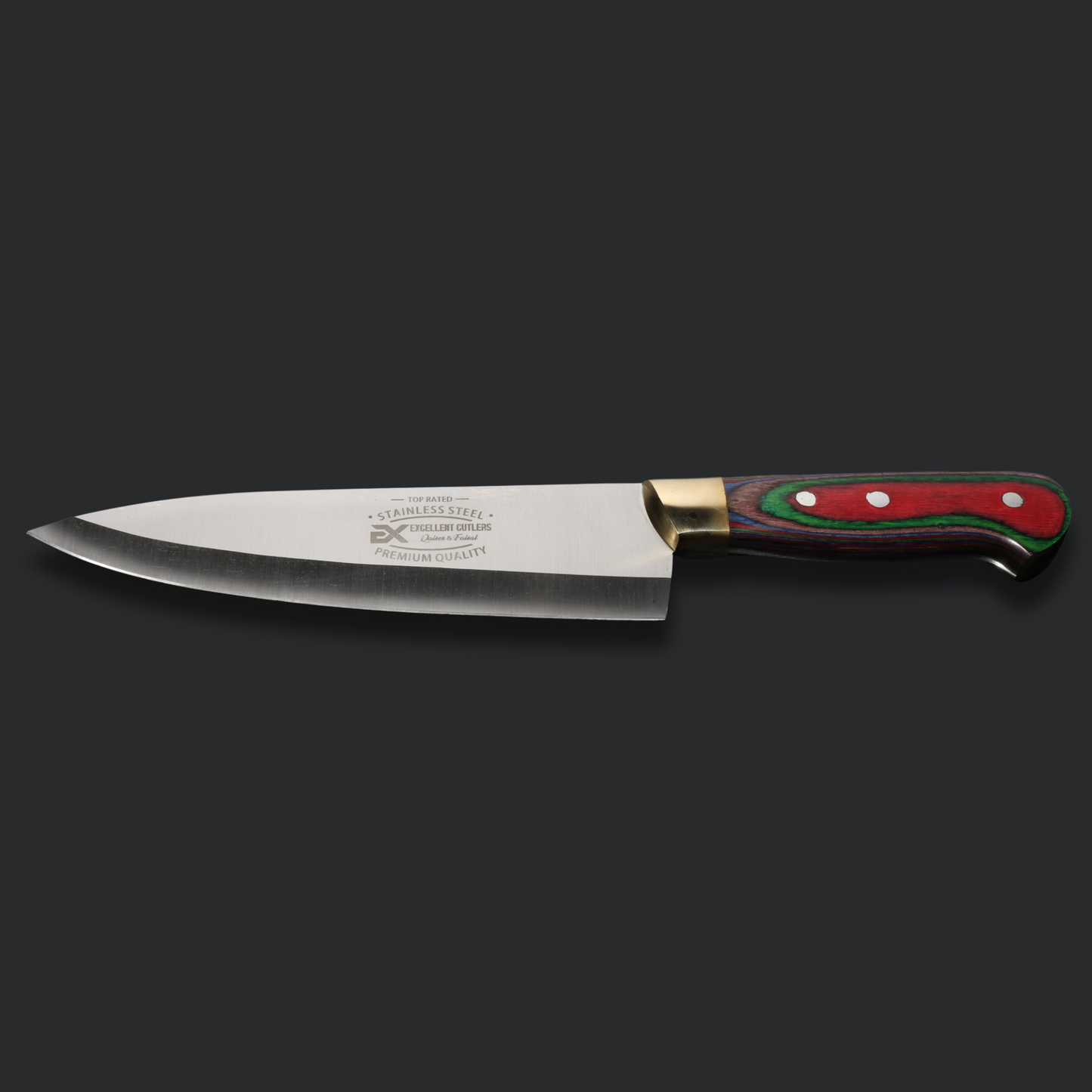 Handmade 3-Piece Luxury Chef & Butchering Knife Set | Japanese Stainless Steel Blades | Professional Kitchen & Slaughter Set by Excellent Cutlers