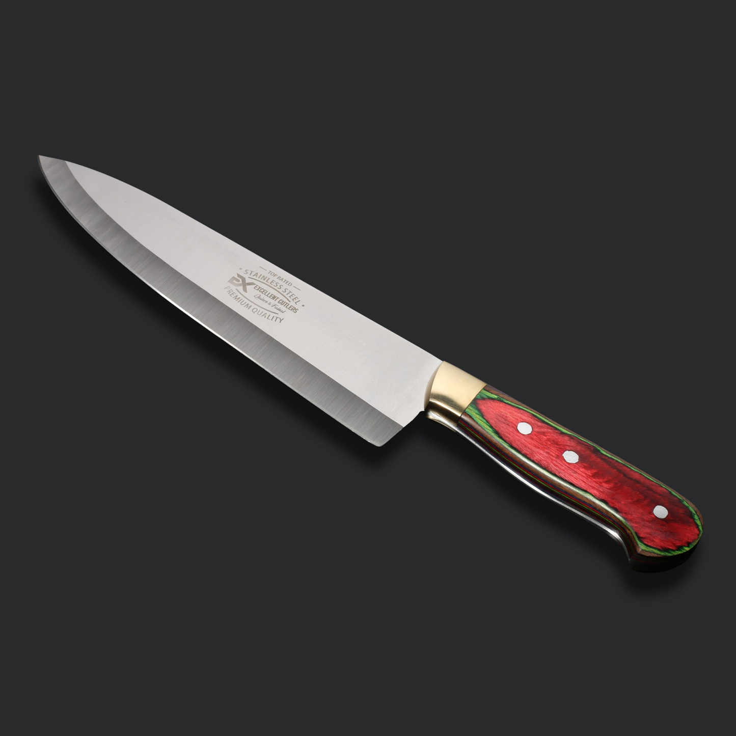Handmade 3-Piece Luxury Chef & Butchering Knife Set | Japanese Stainless Steel Blades | Professional Kitchen & Slaughter Set by Excellent Cutlers