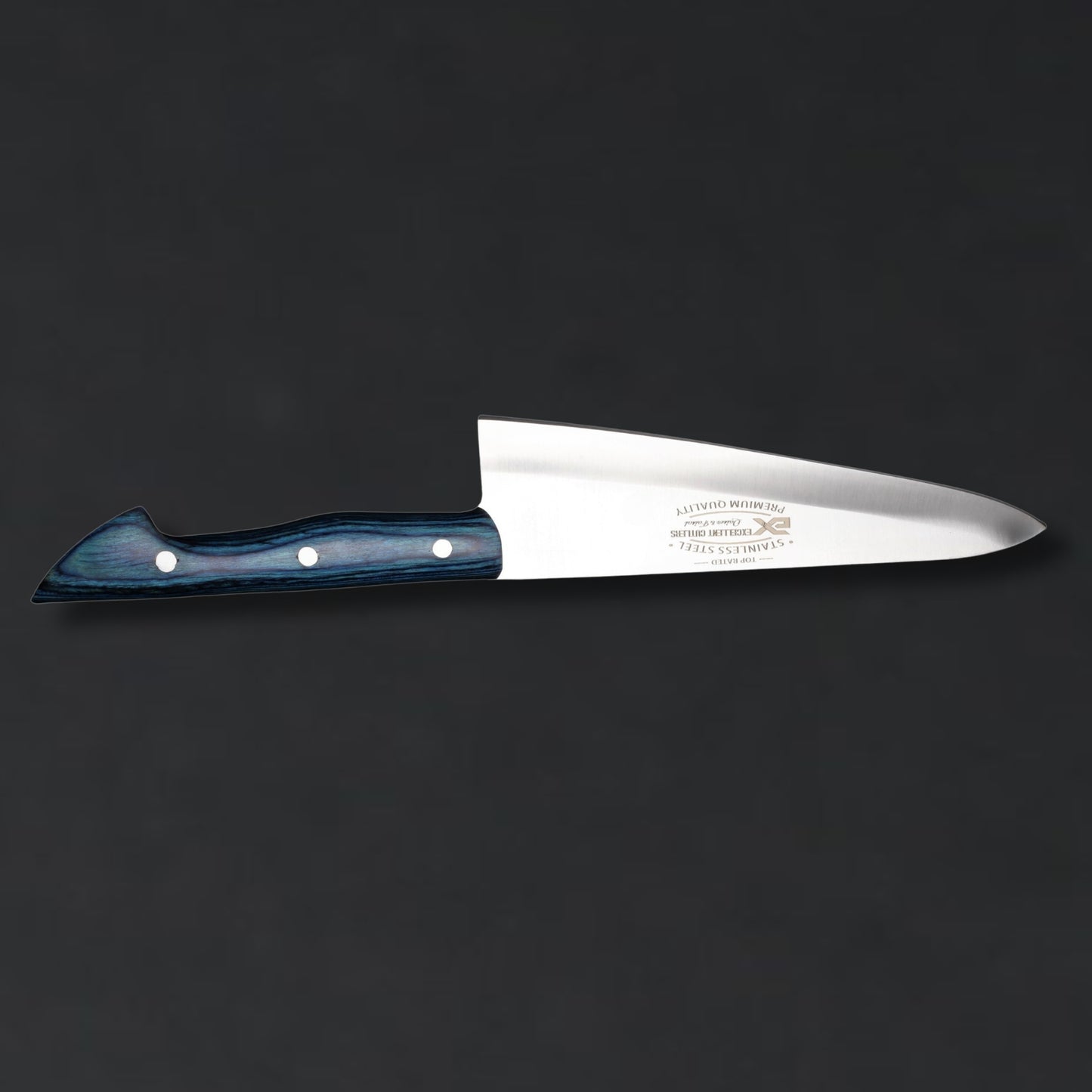 Nova Chef Knife | Classic European/French Chef Knife , 7.7" 12C27 Stainless Steel With Color Pakkawood Handle