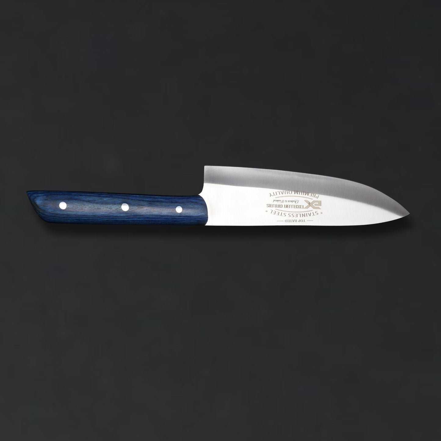 Handmade 7-Inch Fixed Blade Knife | 12C27 Stainless Steel with Satin Finish & Pakka Wood Handle | Premium Outdoor & Utility Cutlery