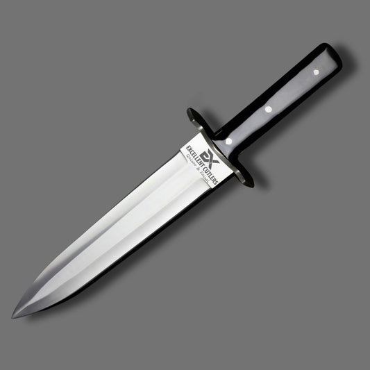 Premium Naizah In Full Length Of 14.5 Inches & Black Acrlic Handle – 12C27 Stainless Steelh