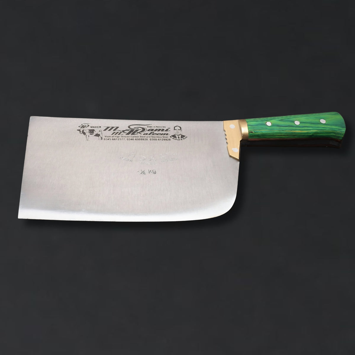 M. Sami & Kaleem Cleaver – 1.25 kg High Carbon Steel ( Kamani ) | Total Length 14.1 Inches |