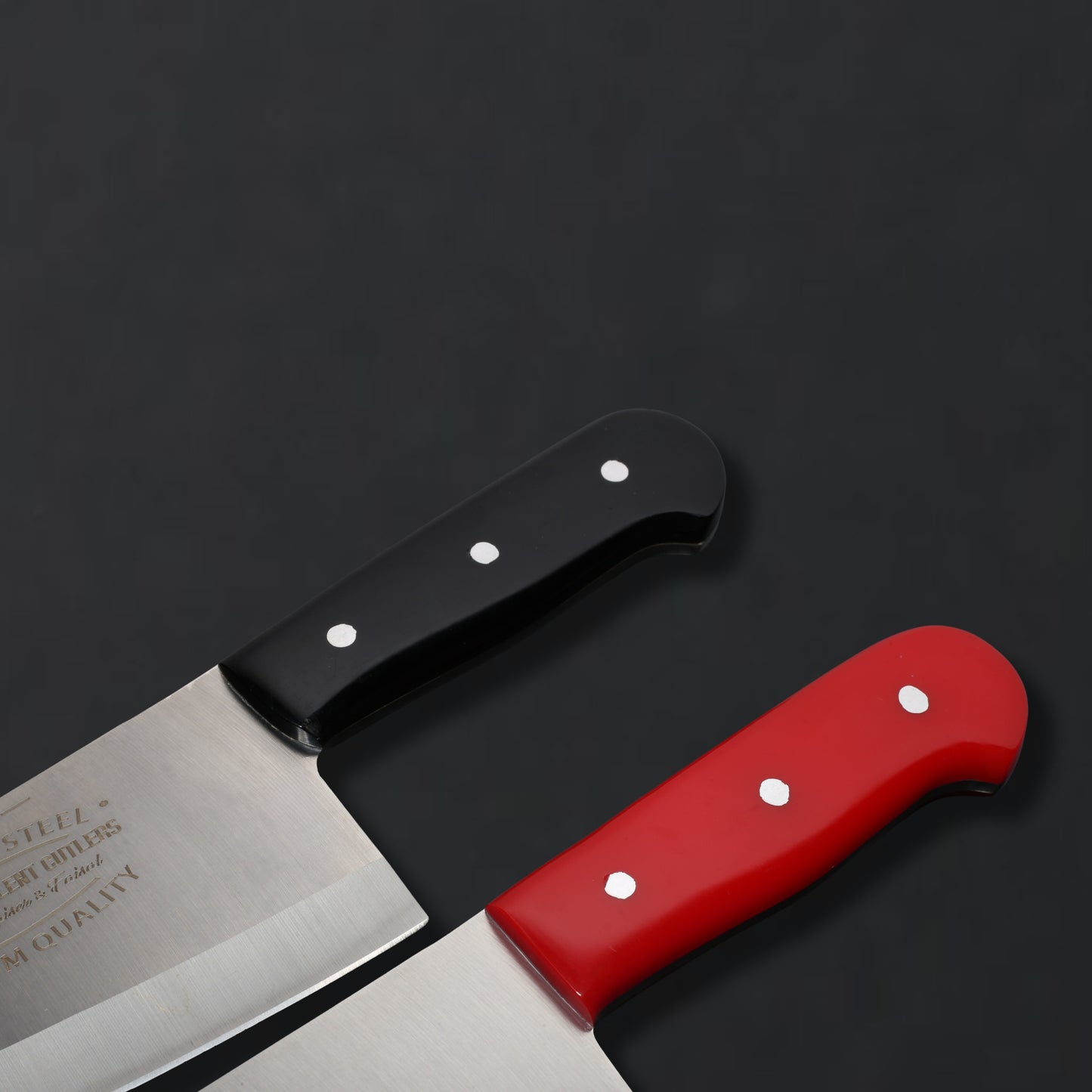 Wazirabad Custom 6-Inch Drop Point Hunting & Skinner Knife | Colored Acrylic Handle & Satin Finish