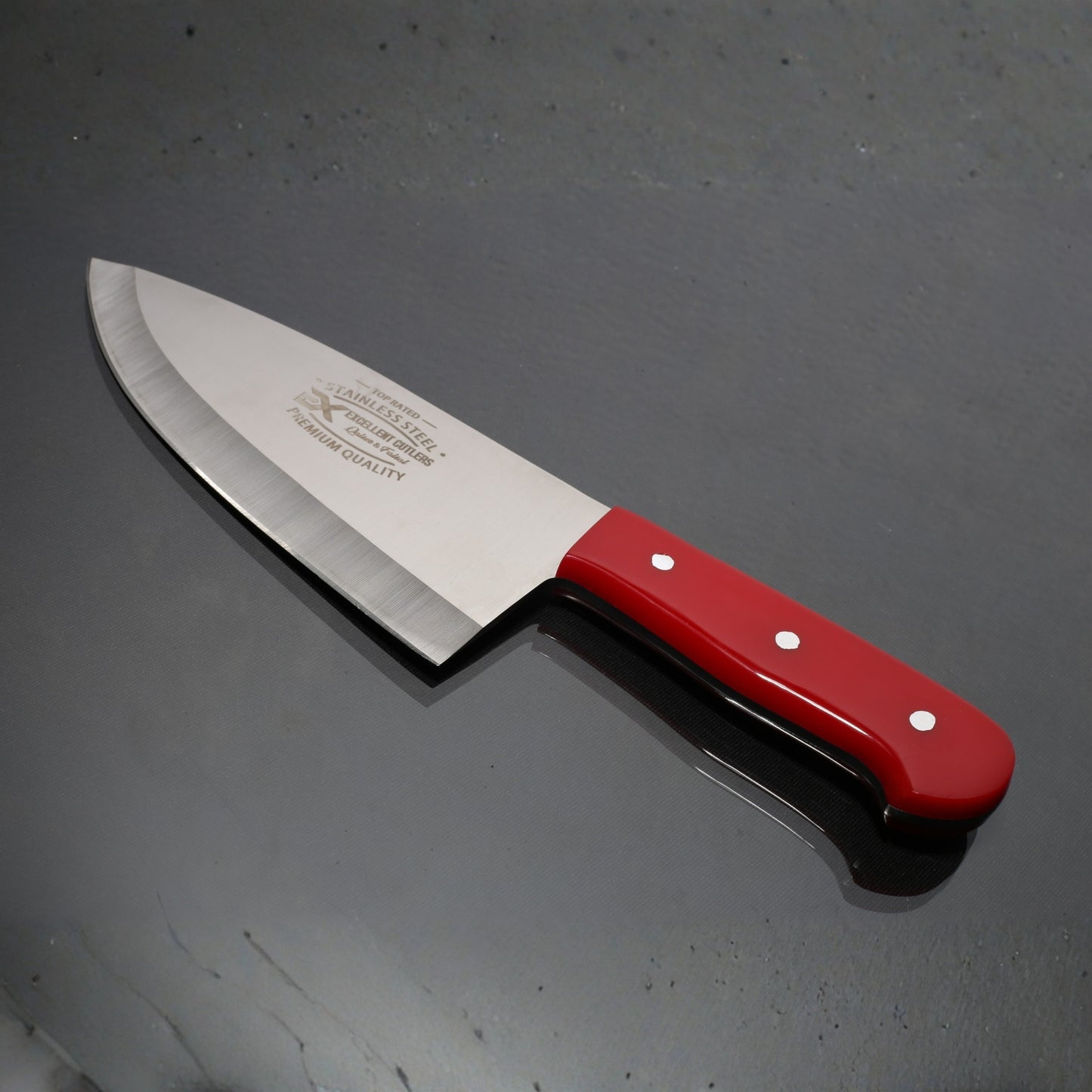 Wazirabad Custom 6-Inch Drop Point Hunting & Skinner Knife | Colored Acrylic Handle & Satin Finish