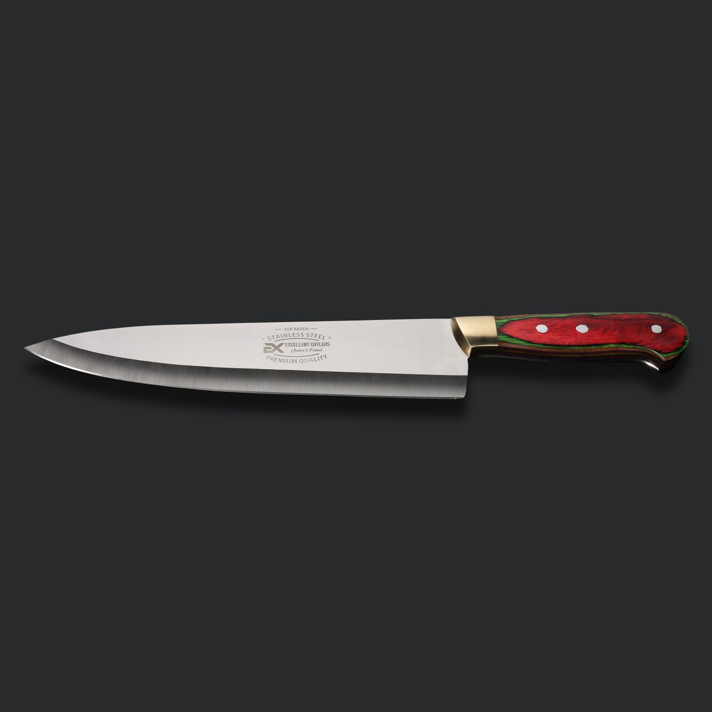 Handmade 3-Piece Luxury Chef & Butchering Knife Set | Japanese Stainless Steel Blades | Professional Kitchen & Slaughter Set by Excellent Cutlers