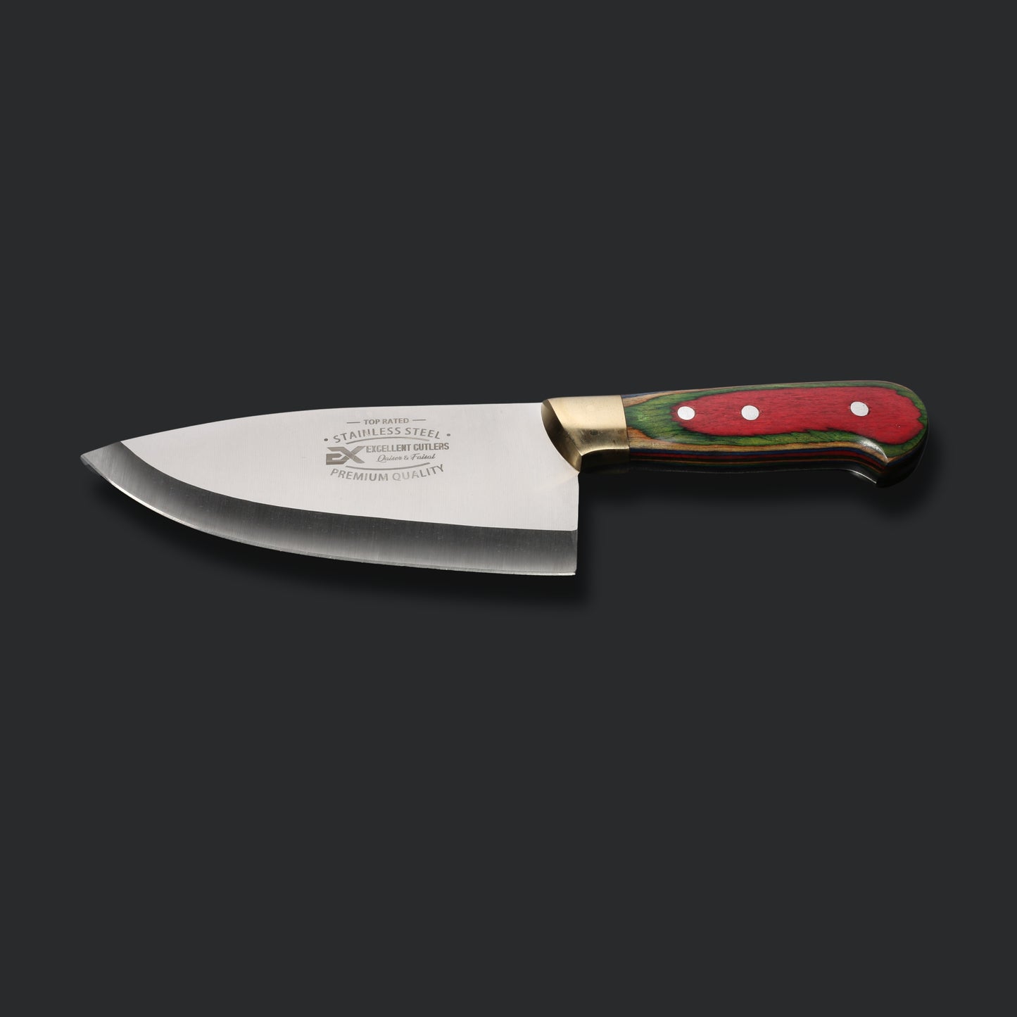 Handmade 3-Piece Luxury Chef & Butchering Knife Set | Japanese Stainless Steel Blades | Professional Kitchen & Slaughter Set by Excellent Cutlers