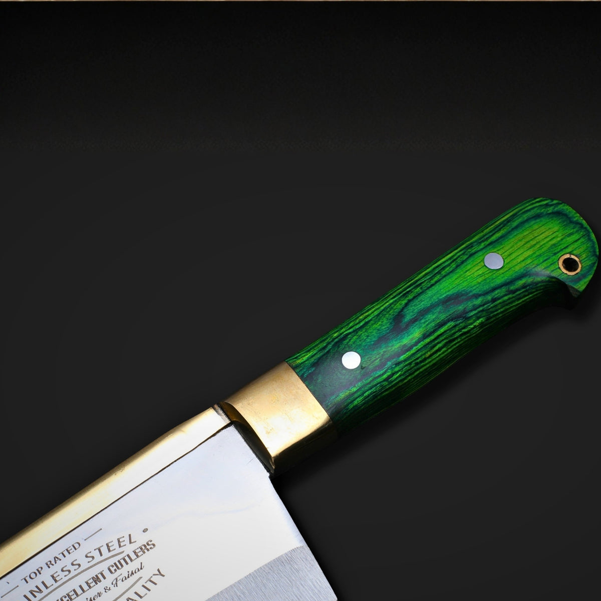 The Brassback Skinner: Excellent Cutlers 7-Inch 12C27 Stainless Steel Chef & Skinner Knife