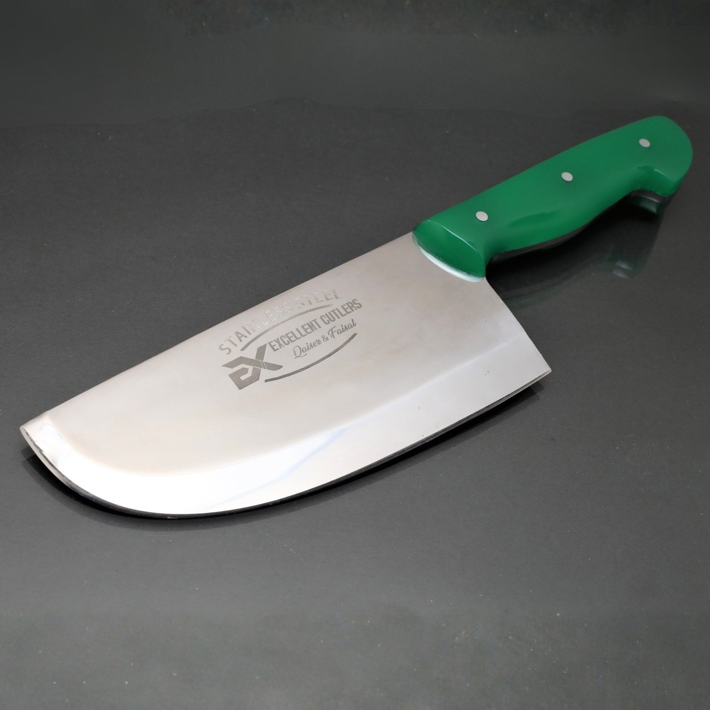 The Master Carver |  Professional Cleaver In 600Gram- 12c27 Stainless Steel