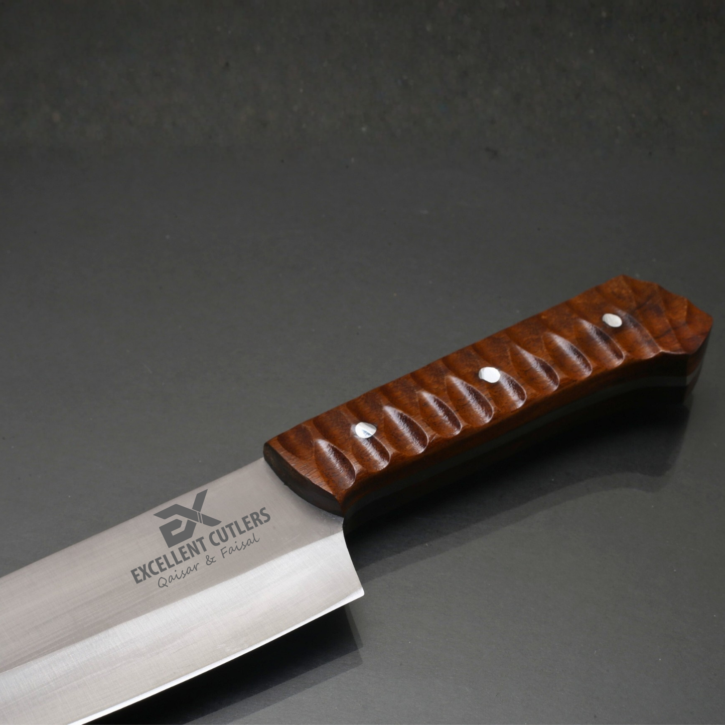 Premium Chef/Kitchen Knife ( Rosewood Edition ) - 12c27 Stainless Steel | Total Length 12.8 Inches
