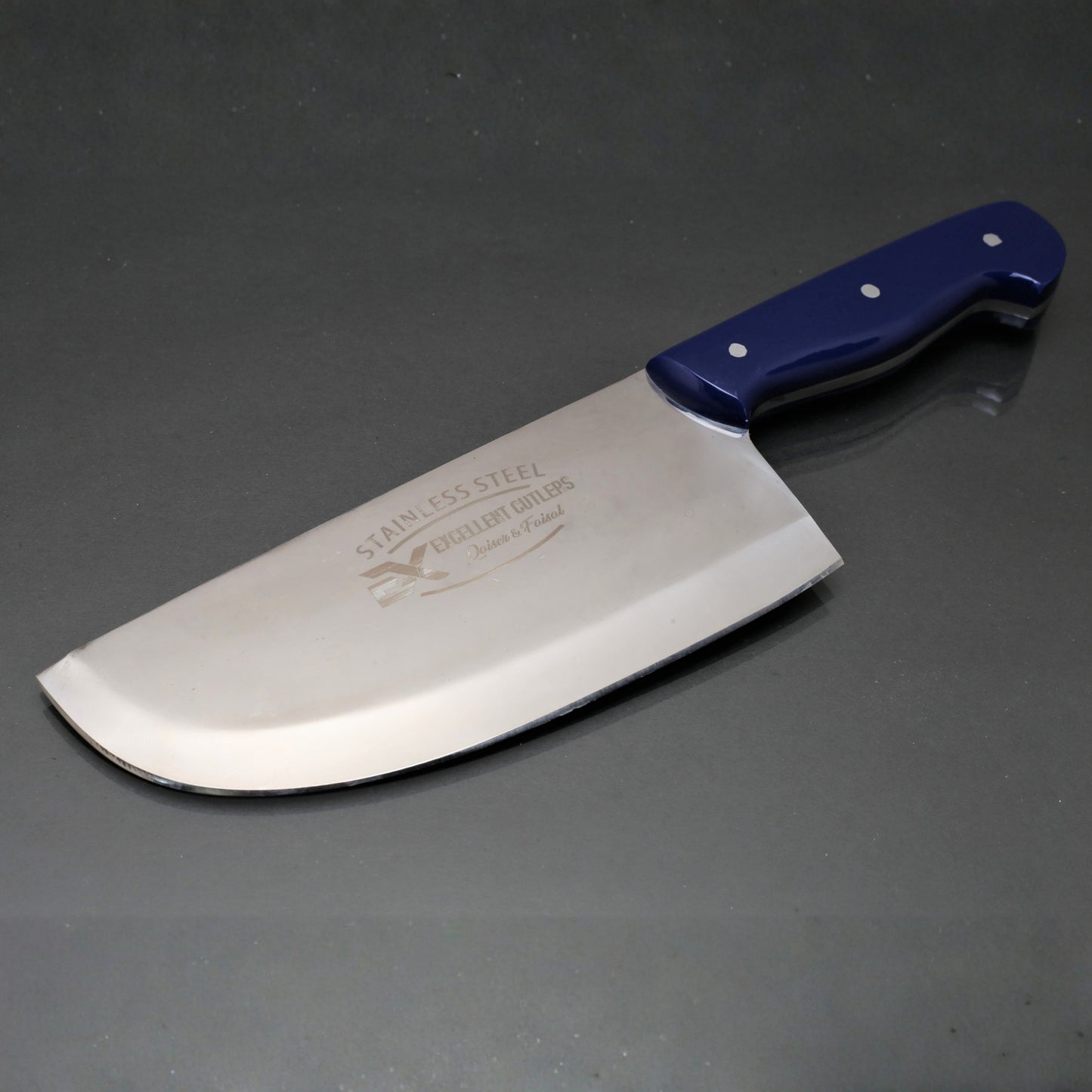 The Master Carver |  Professional Cleaver In 600Gram- 12c27 Stainless Steel