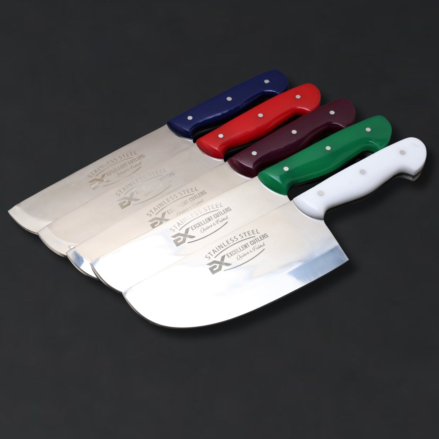 The Master Carver |  Professional Cleaver In 600Gram- 12c27 Stainless Steel