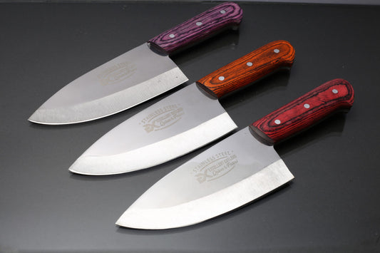 Excellent Butcher Skinning & Meat Cutting Knife – 7” Blade | 12C27 Stainless Steel,
