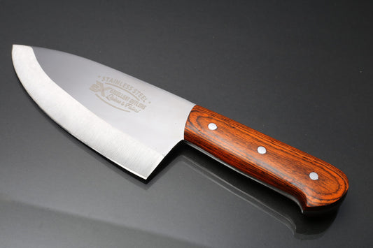 Excellent ( Classic 12c27 ) Butcher Skinning & Meat Cutting Knife – 7” Blade