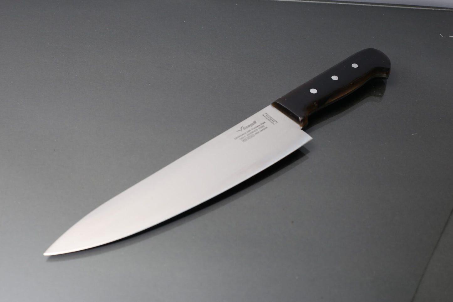 Seagull Chef/Kitchen Knife - X40Cr14 Stainless Steel, Total Length 12Inch