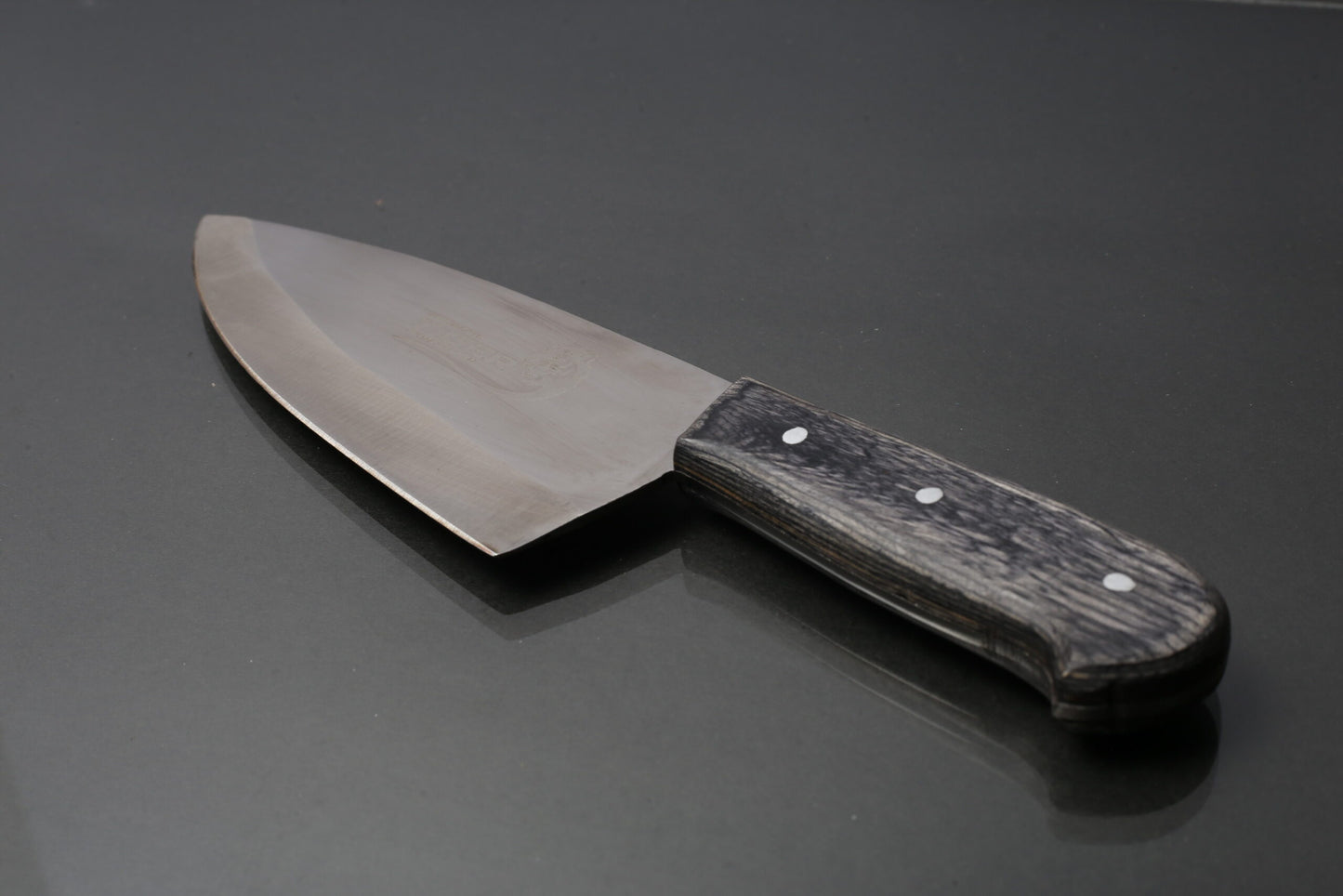 Tiger Skinner Knives ( 2pc set)– 6" & 5" Blade | Premium 12 Chrome Stainless Steel | Color Wood Handle