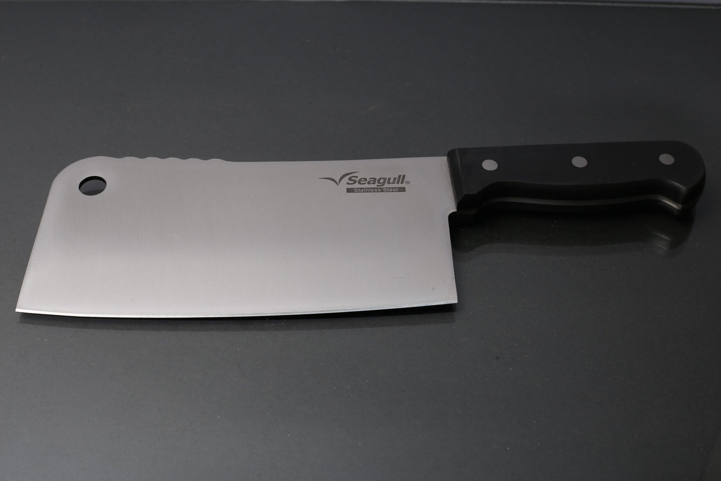 Seagull Kitchen Cleaver , Material X40Cr14 Stainless Steel , Weight 450G