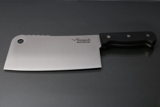 Seagull Kitchen Cleaver , Material X40Cr14 Stainless Steel , Weight 450G