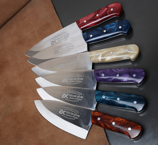 1Pc Excellent Premium Quality Skinner in Resin Handle-  12cr27 Stainless Steel Blade | total Length 10.5 inches |