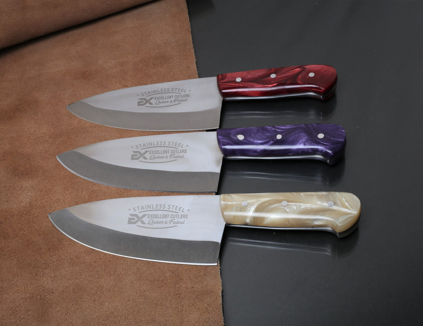 1Pc Excellent Premium Quality Skinner in Resin Handle-  12cr27 Stainless Steel Blade | total Length 10.5 inches |