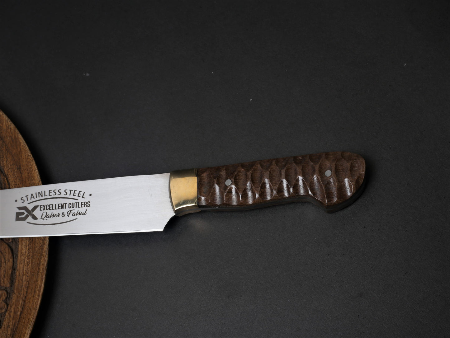 Excellent Premium Knife (Rosewood Edition) -12c27 Stainless Steel | Total Length 12.2 Inches