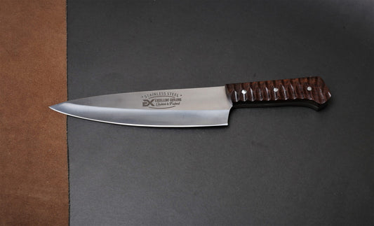 Premium Chef/Kitchen Knife ( Rosewood Edition ) - 12c27 Stainless Steel | Total Length 12.8 Inches