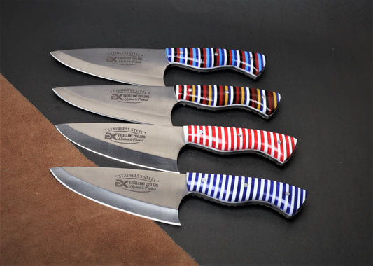 Excellent Skinner - J2 Steel Blade With Acrylic Handle 1Pc  ( Total Length 9.5 Inches)