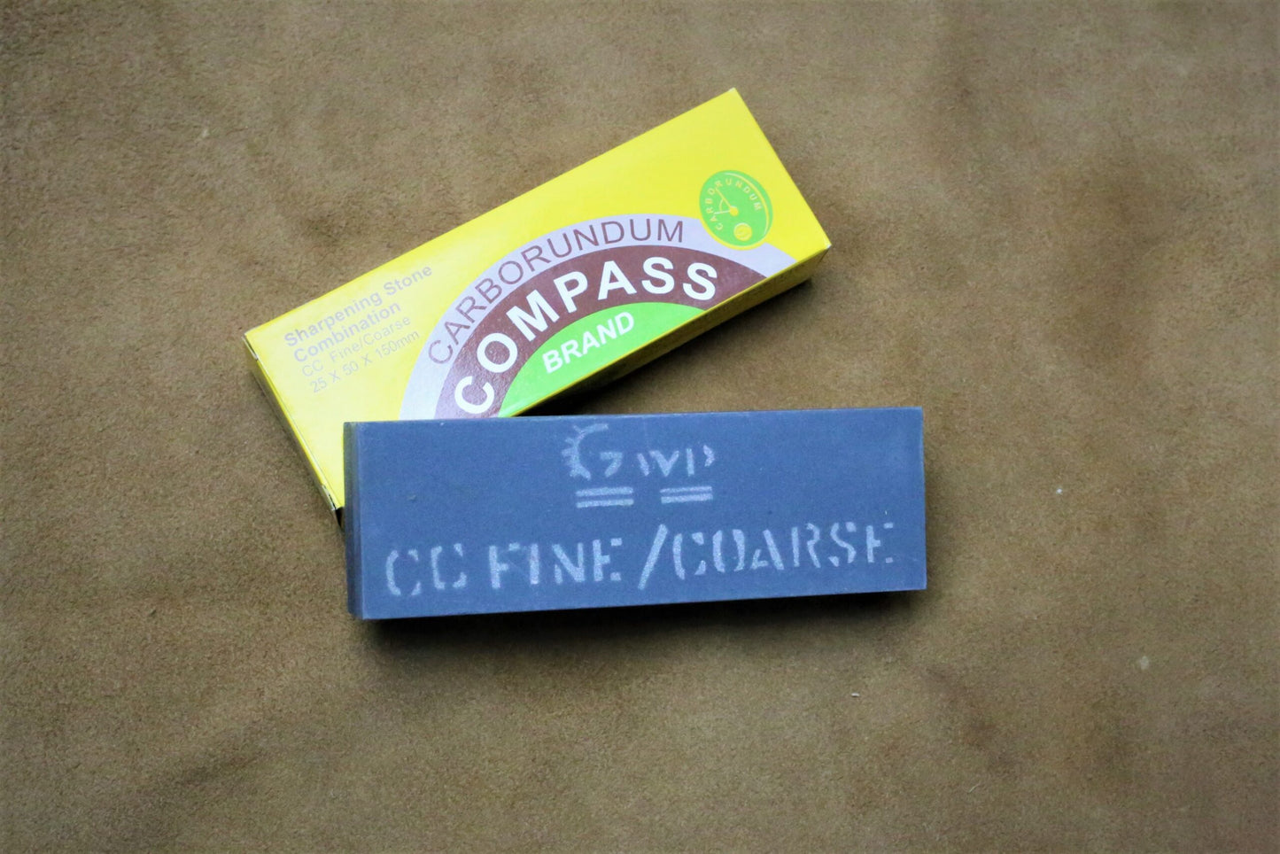 Carborundum Compass sharpening Stone