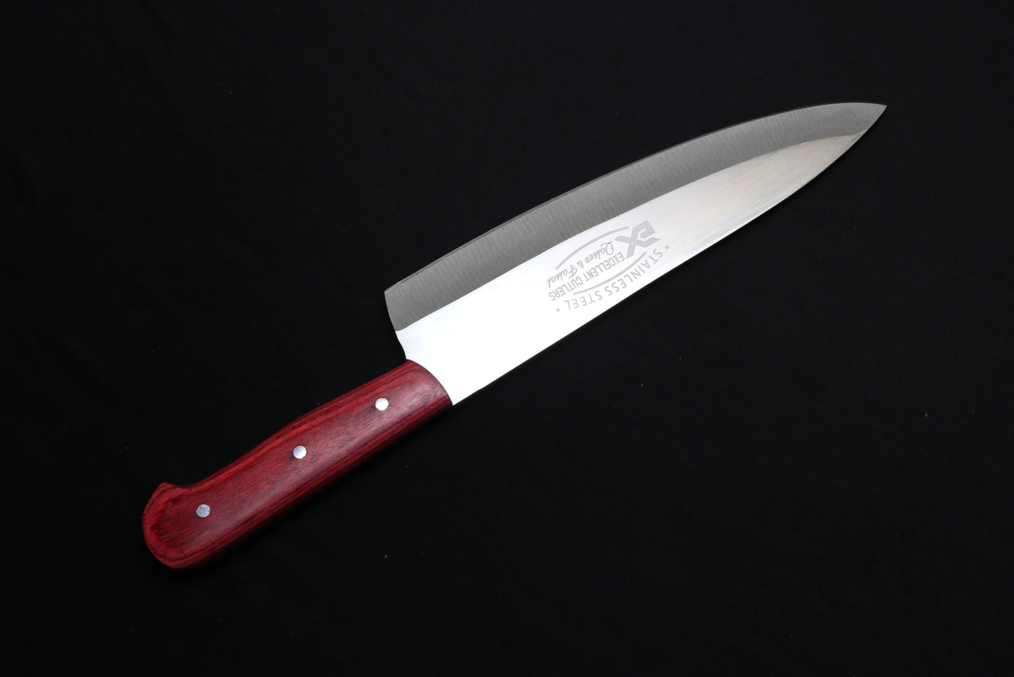 Classic 9.5" Professional Slaughter Knife – Color Wood Handle and 12c27 Stainless steel Blade