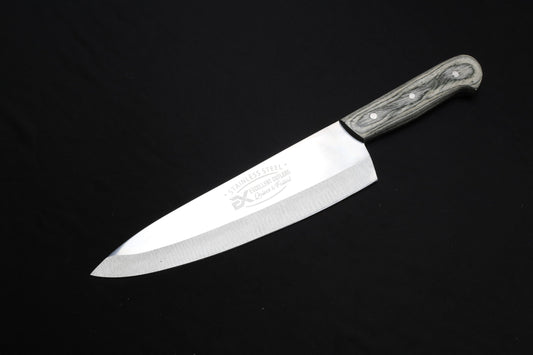 Classic 9.5" Professional Slaughter Knife – Color Wood Handle and 12c27 Stainless steel Blade