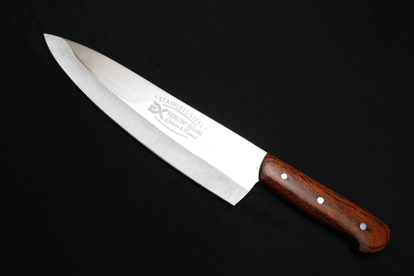 Classic 9.5" Professional Slaughter Knife – Color Wood Handle and 12c27 Stainless steel Blade